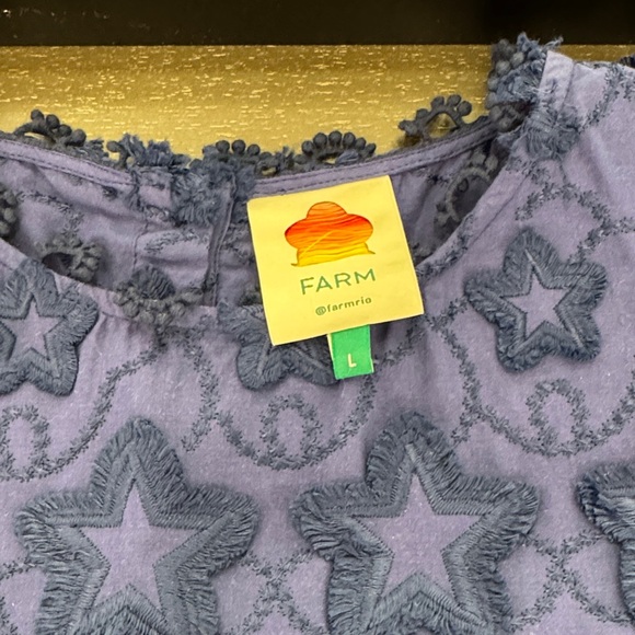 Farm Rio 3rd Star Navy Blouse - Picture 2 of 4